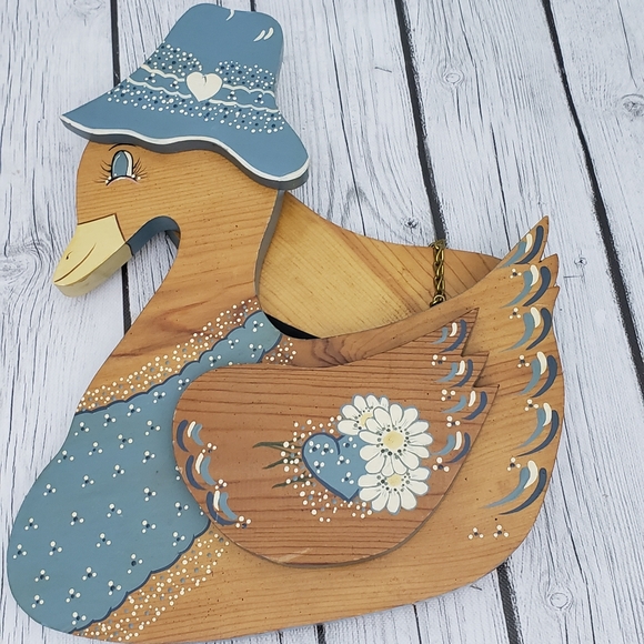 Vintage Country Goose Welcome Sign - Picture 2 of 8